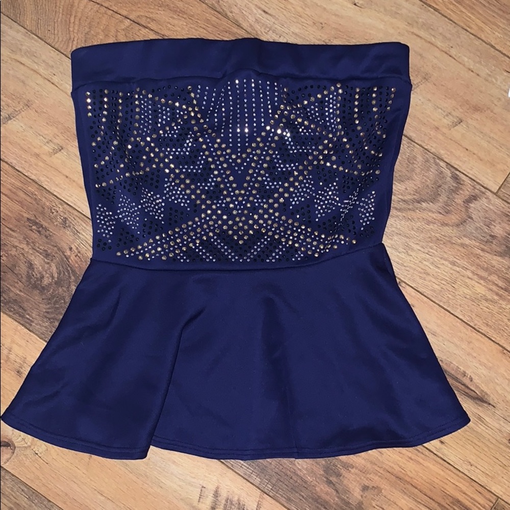 Strapless Top